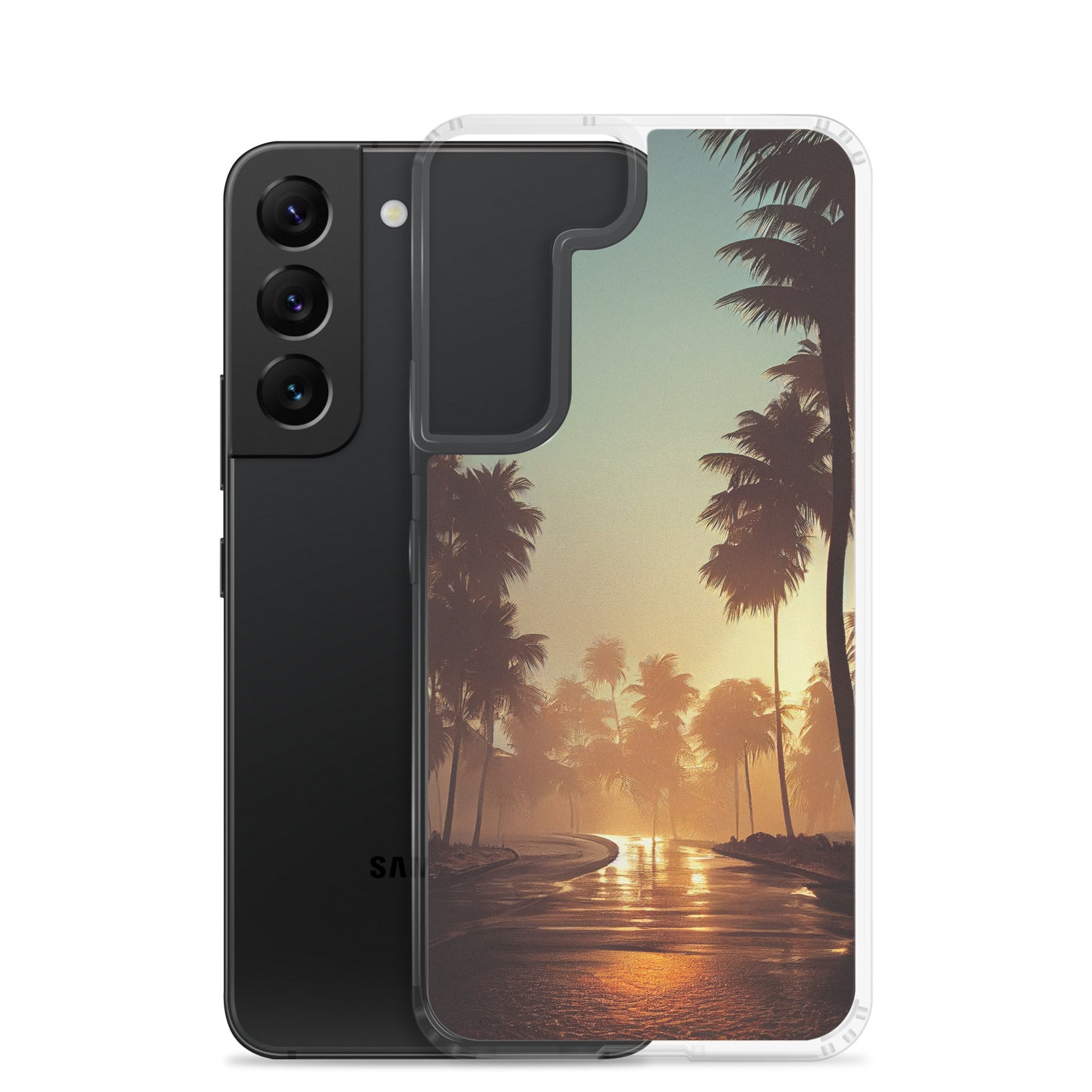 Samsung Case - Beach Life - Palm Tree Road