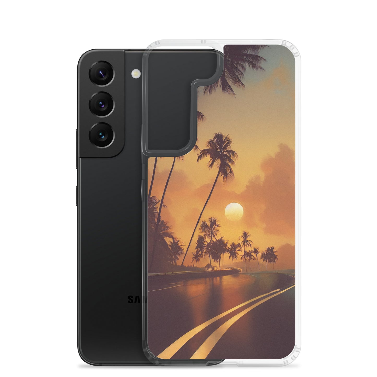 Samsung Case - Beach Life - Palm Sunset