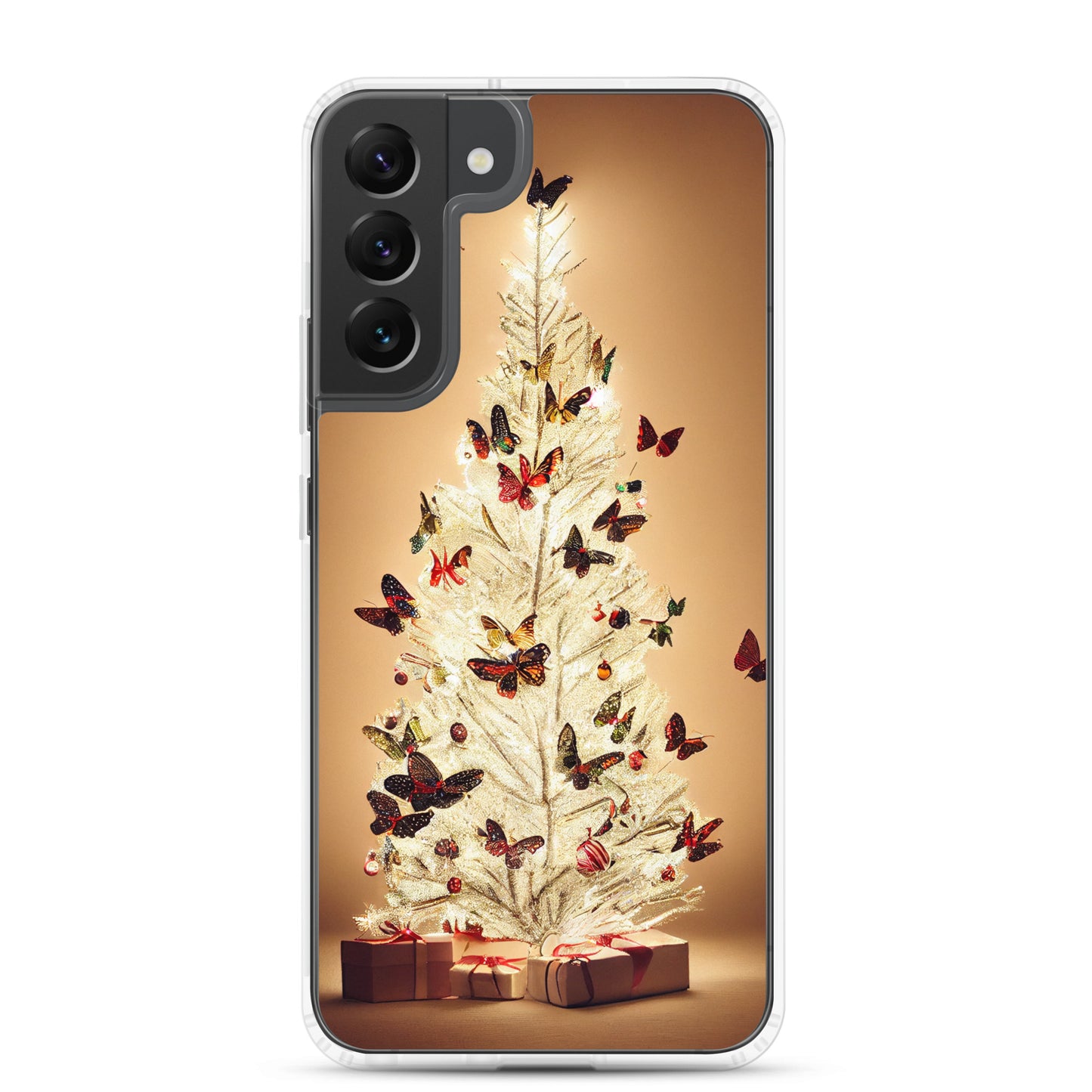 Samsung Case - Butterfly Christmas Tree