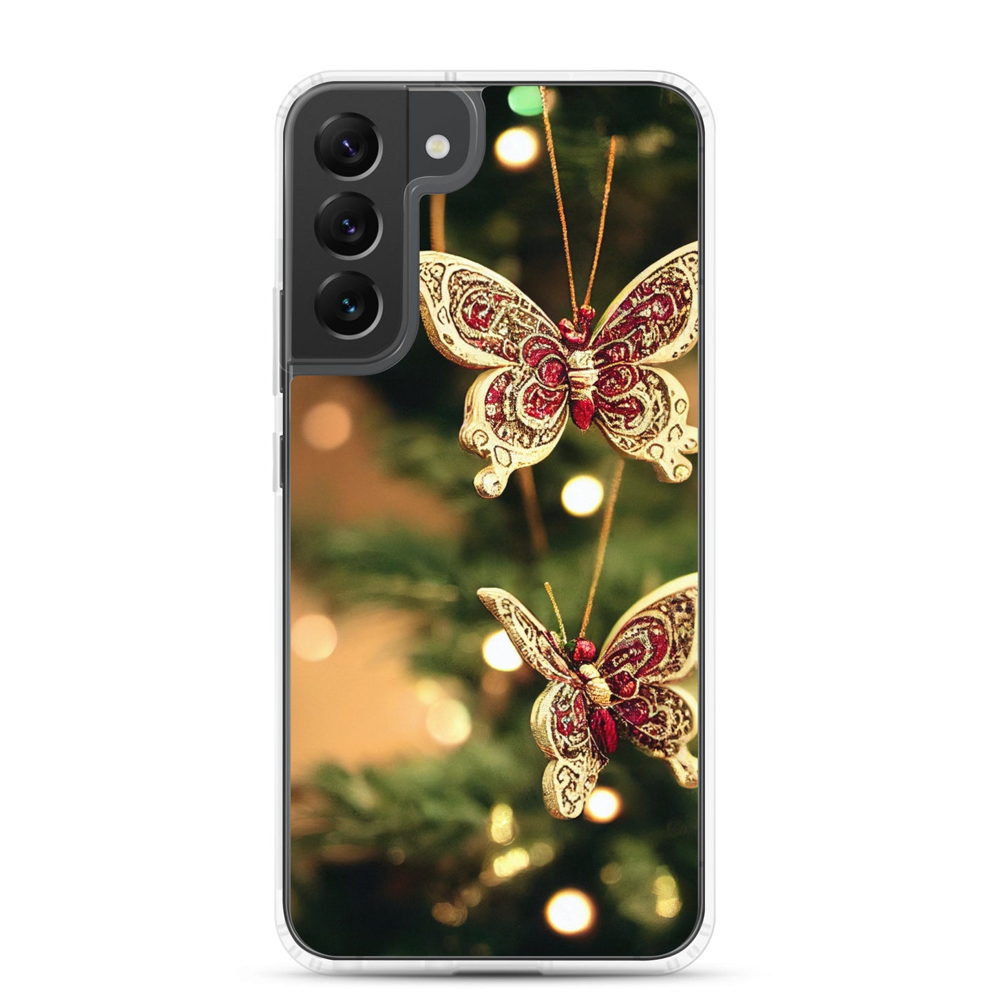 Samsung Case - Christmas Butterfly Ornaments