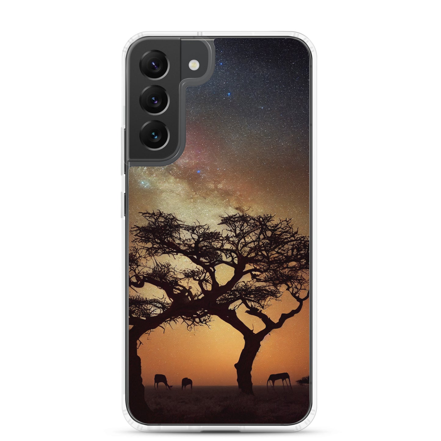 Samsung Case - African Vista - Acacia Tree Under the Milky Way