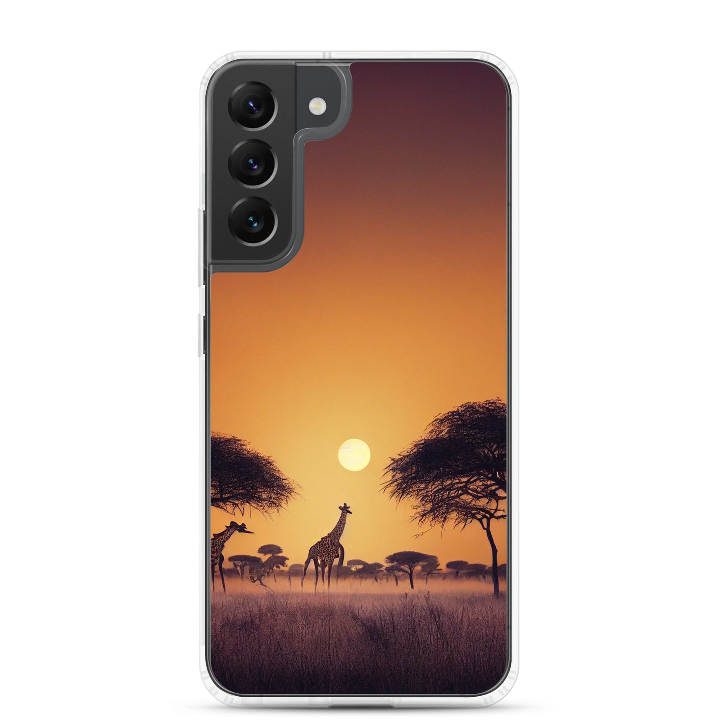 Samsung Case - African Vista - Giraffes Under Acacia Tree