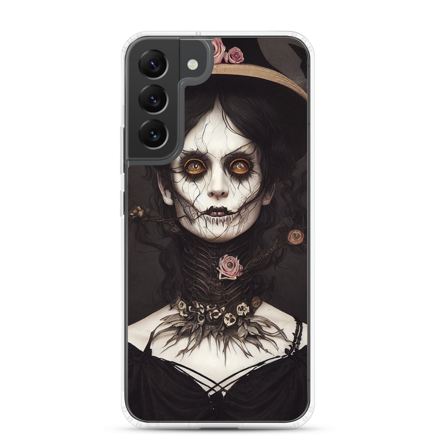 Samsung Case - Halloween Witch in Rose Hat