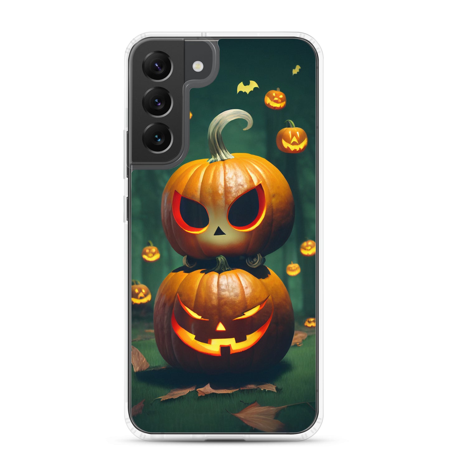 Samsung Case - Halloween Stacked Jack-o-Lanterns