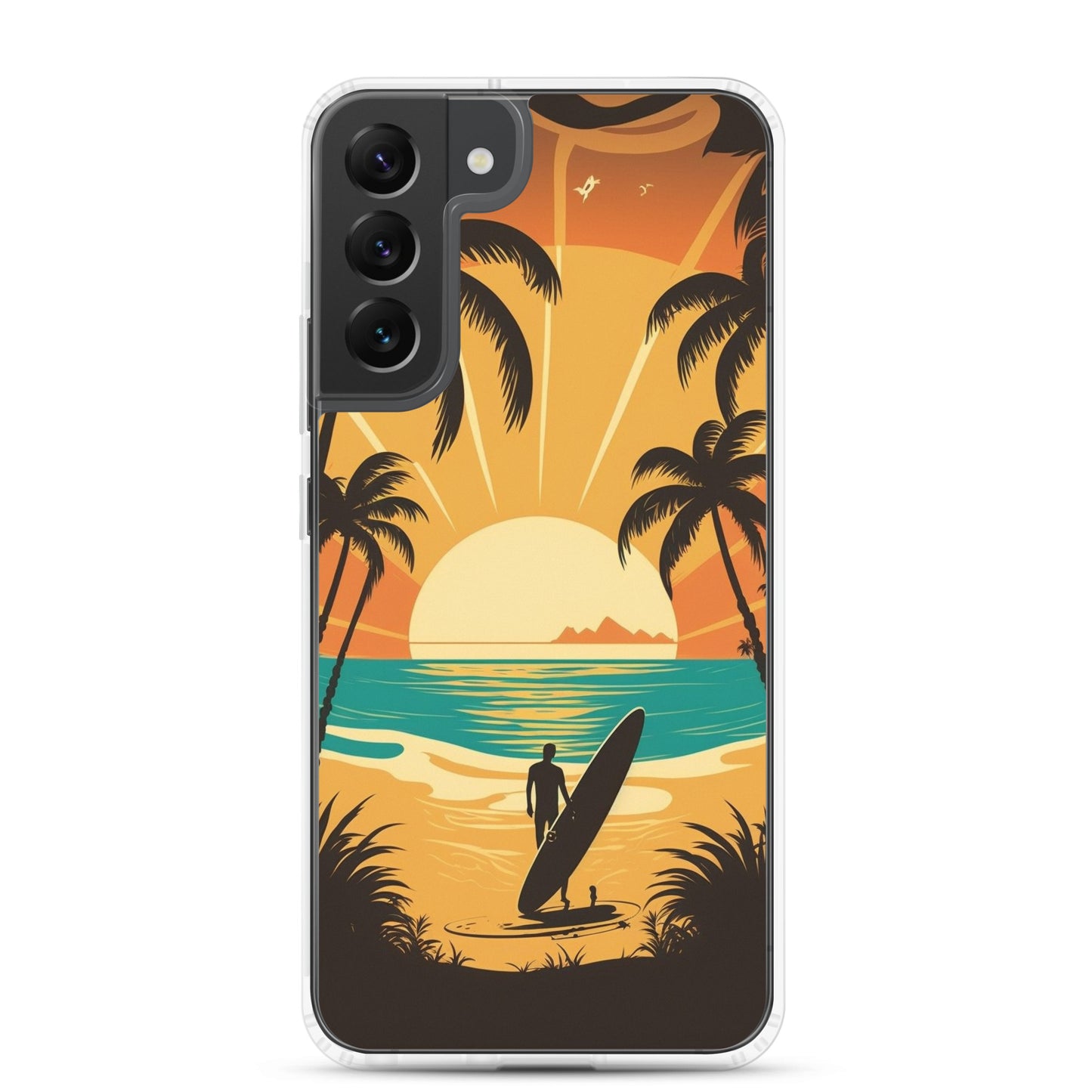 Samsung Case - Sunset Surfer