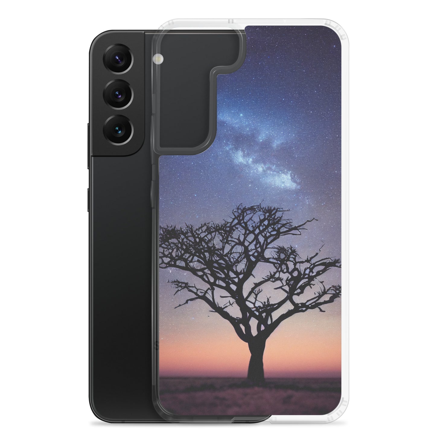 Samsung Case - African Vista - Acacia Tree Under the Milky Way