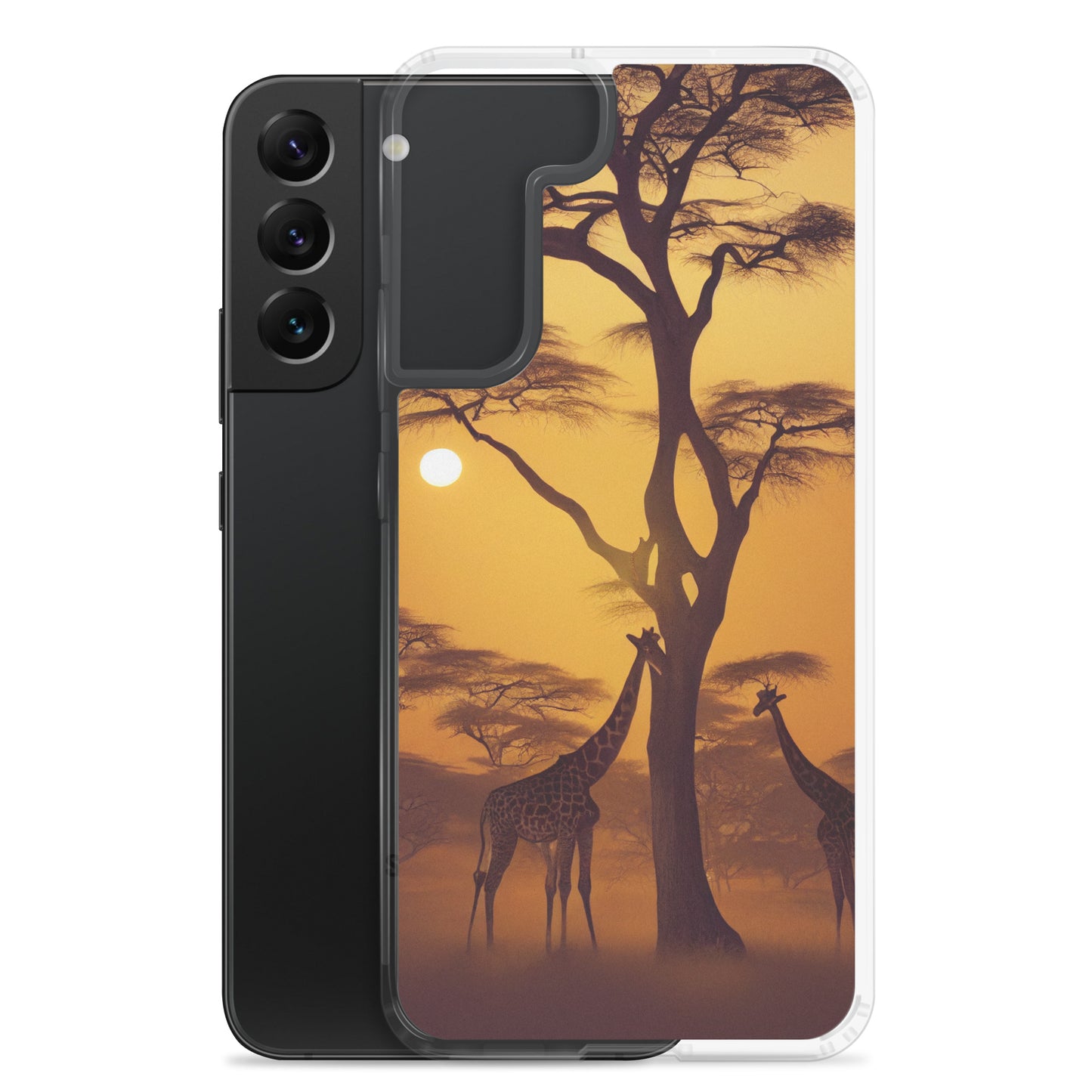 Samsung Case - African Vista - Giraffes Under the Acacia Tree