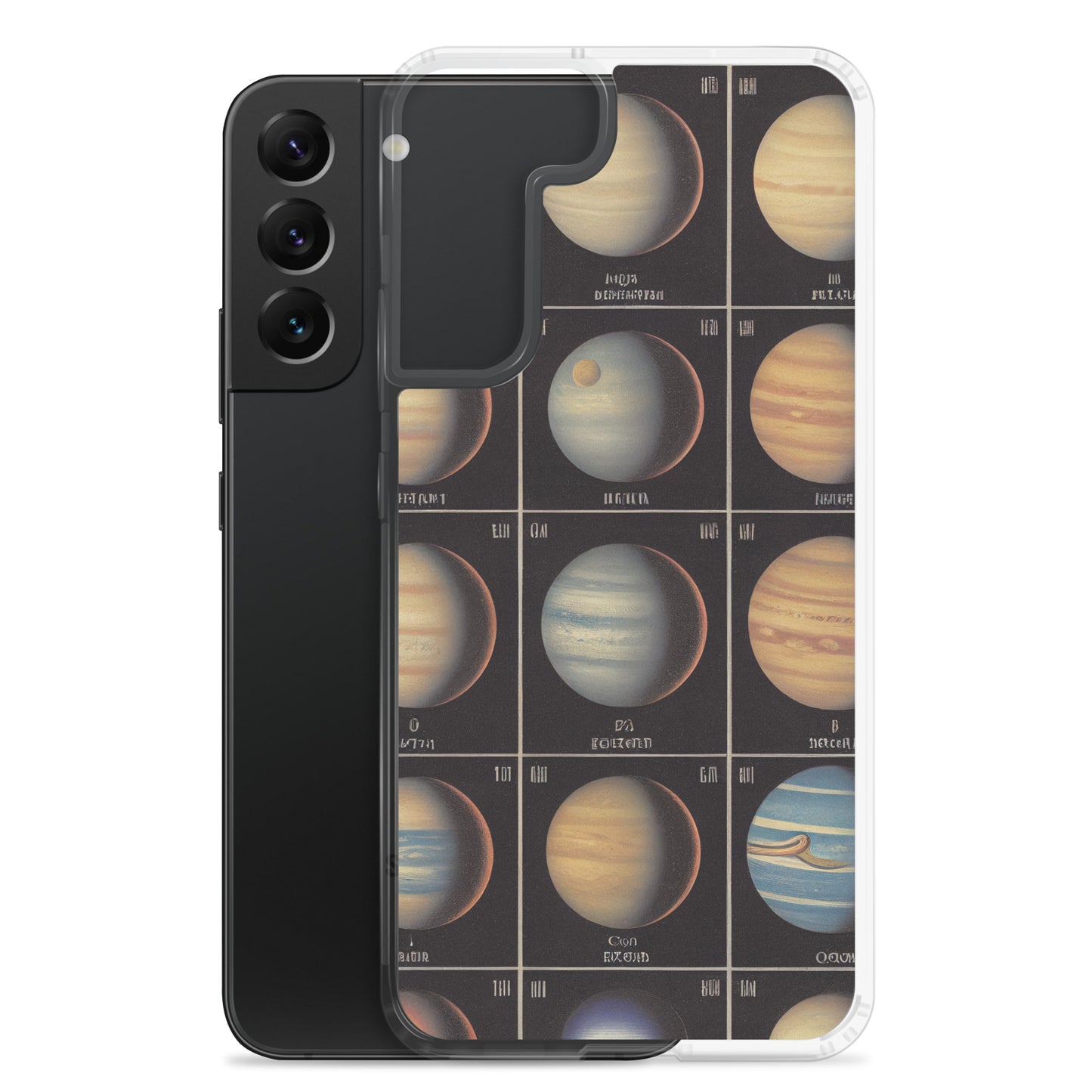 Samsung Case - Map of the Planets