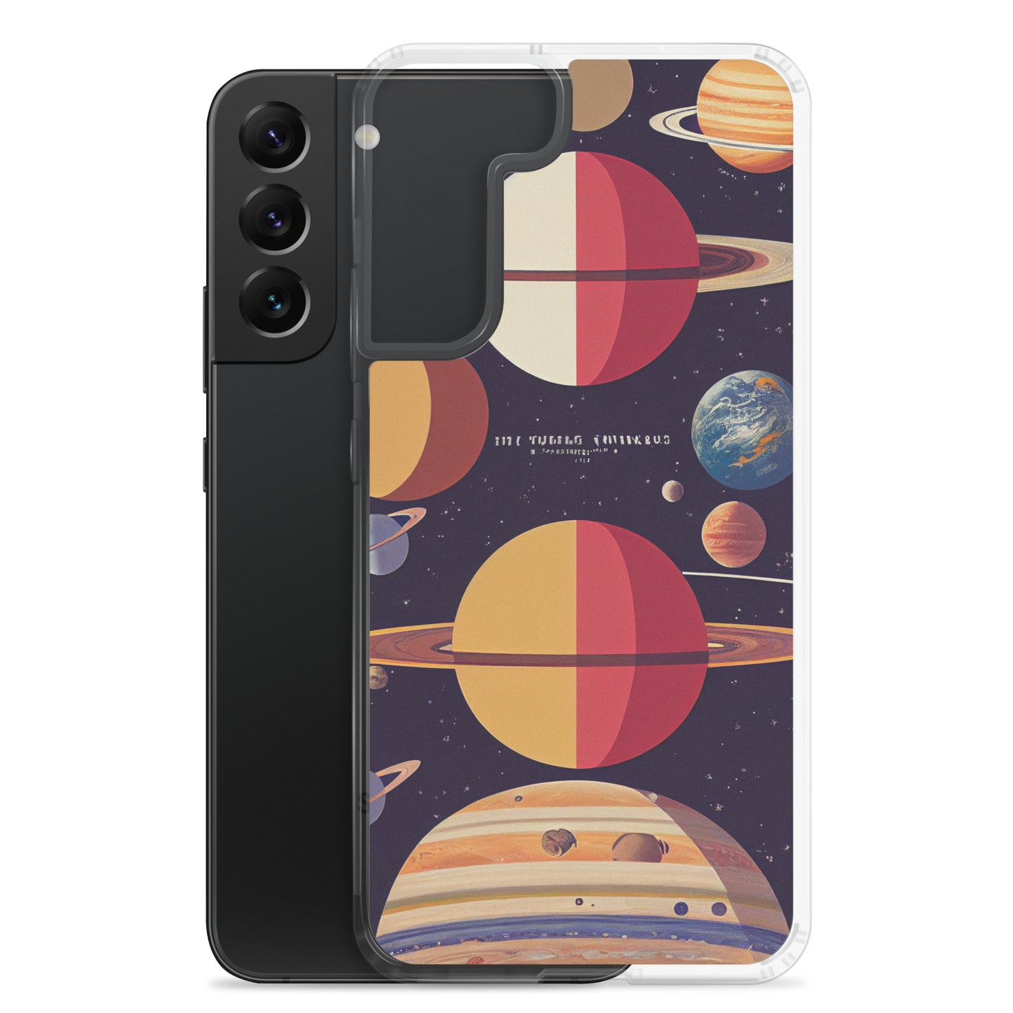 Samsung Case - Map of the Planets