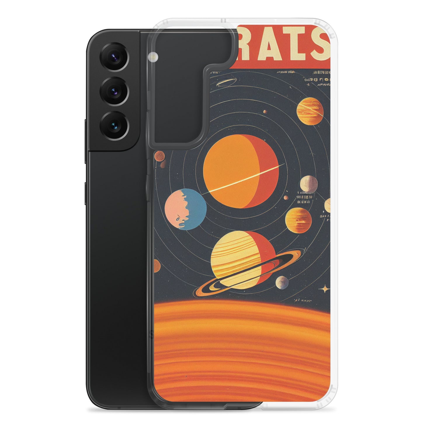 Samsung Case - Map of the Planets