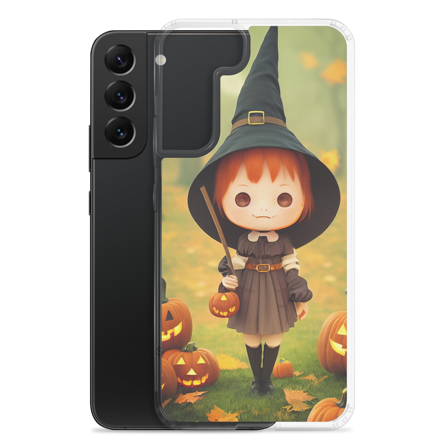 Samsung Case - Halloween Anime Red-Haired Witch