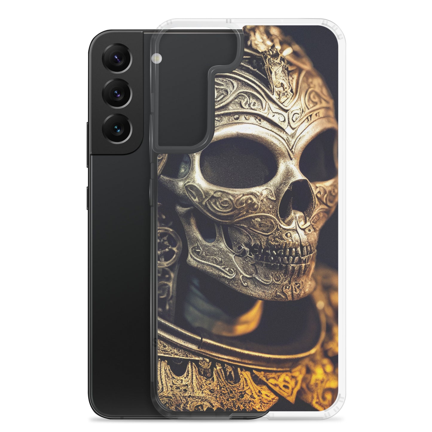 Samsung Case - Ornate Skull Armor