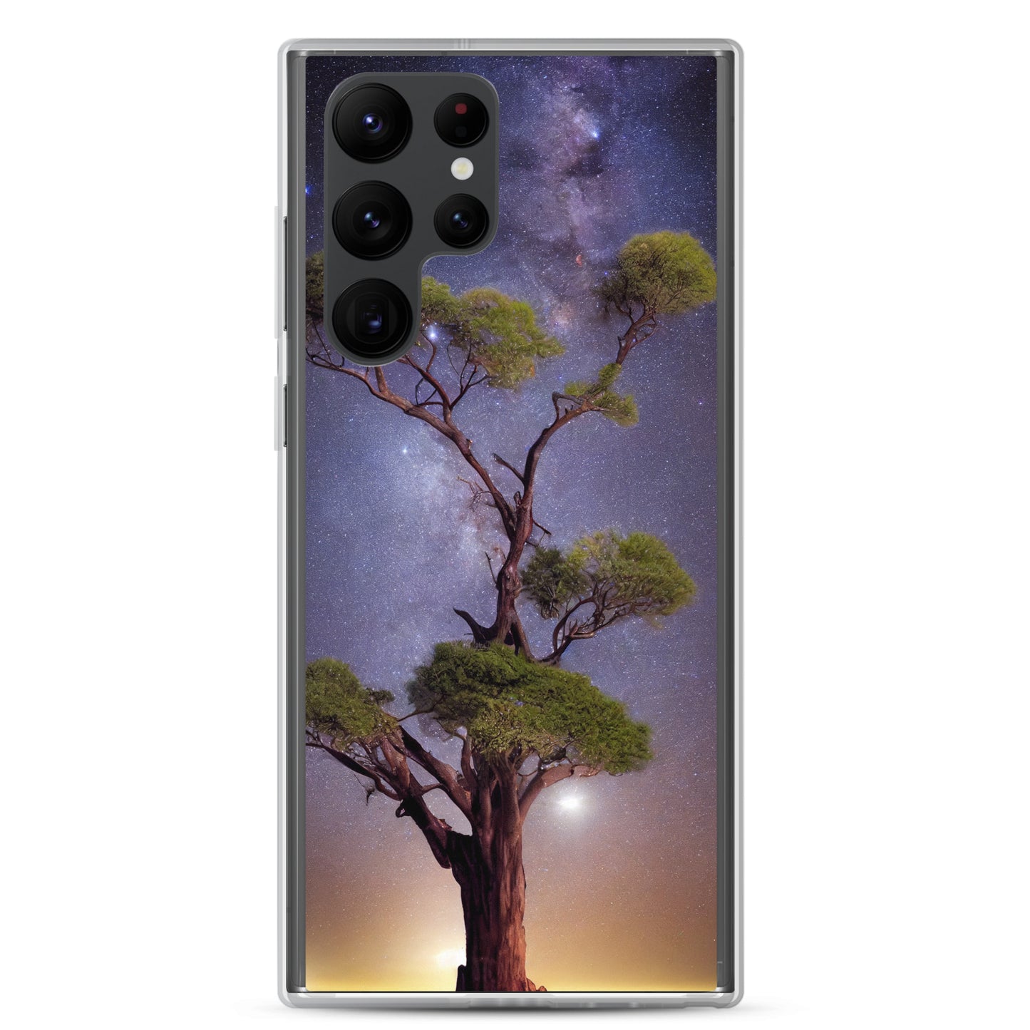 Samsung Case - African Vista - Acacia Tree Under the Milky Way