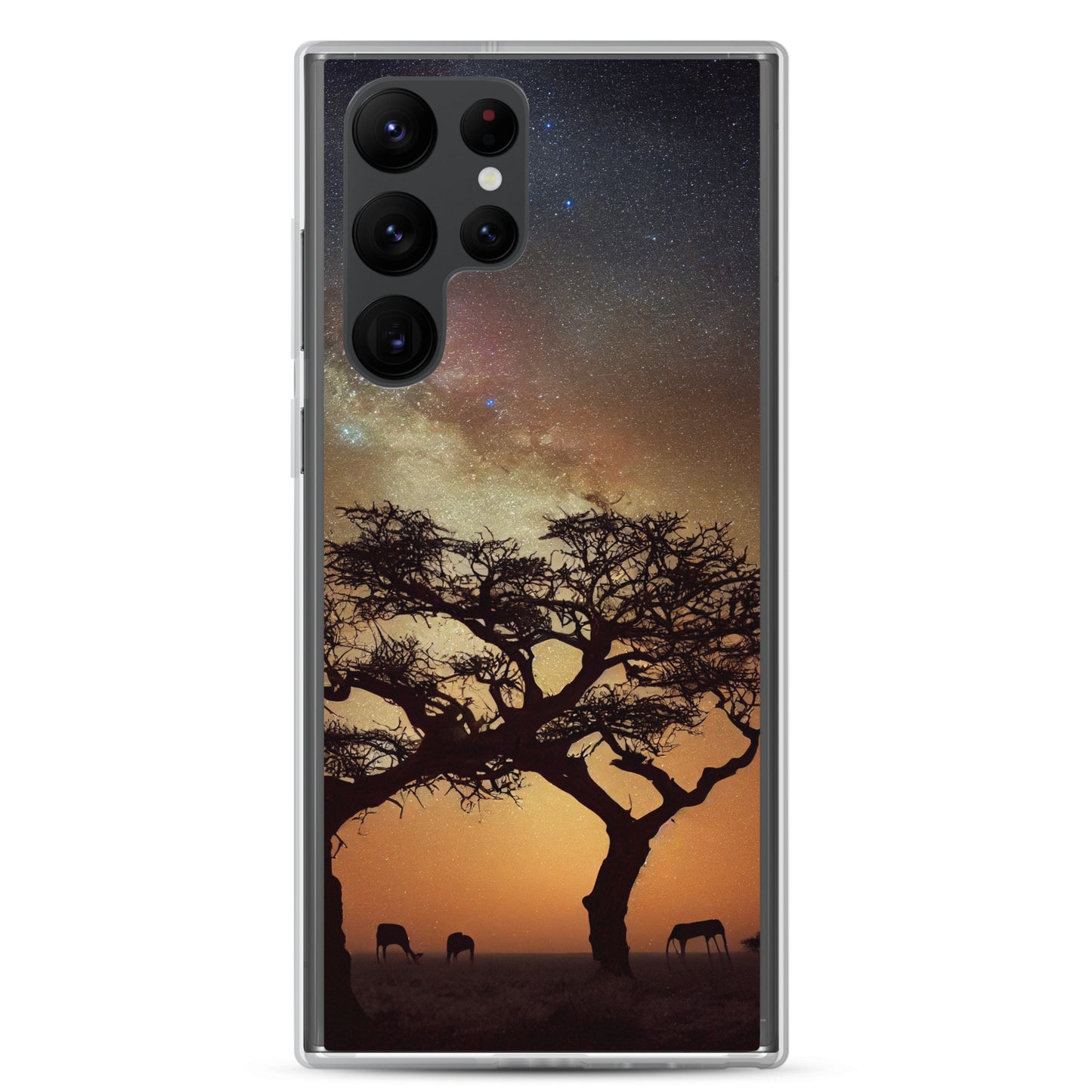 Samsung Case - African Vista - Acacia Tree Under the Milky Way