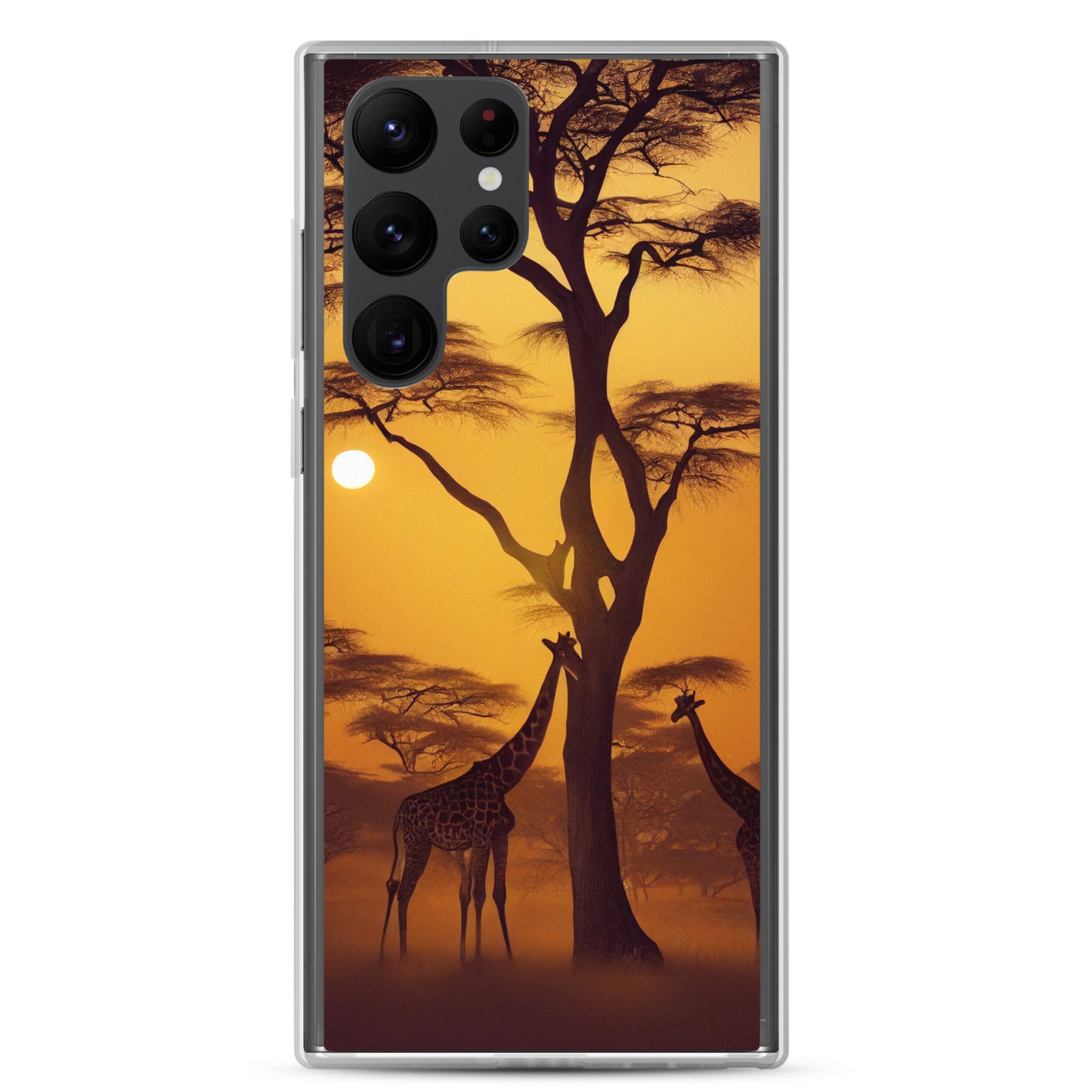 Samsung Case - African Vista - Giraffes Under the Acacia Tree