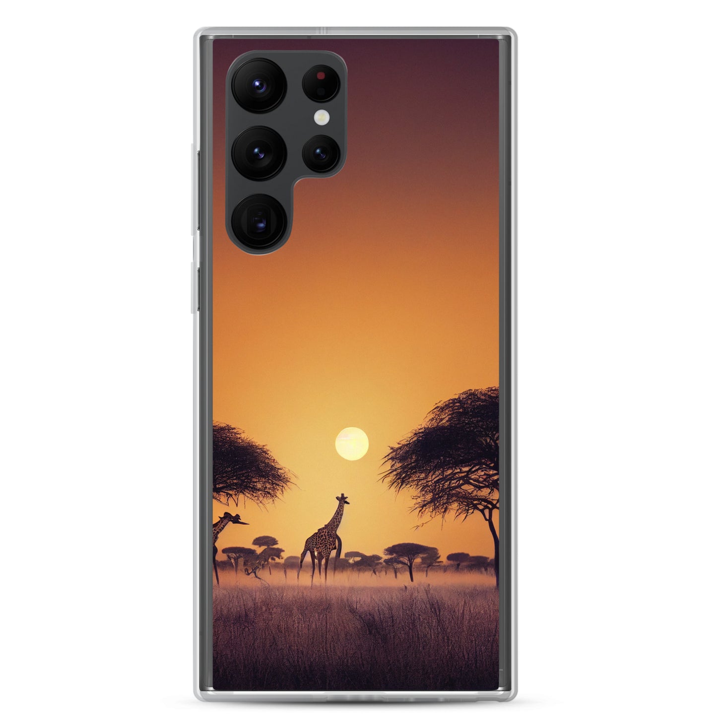 Samsung Case - African Vista - Giraffes Under Acacia Tree