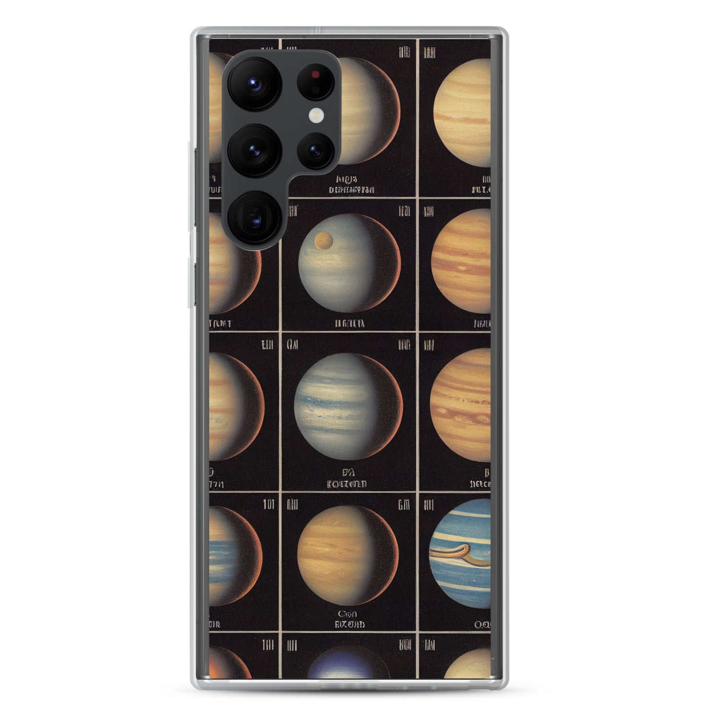 Samsung Case - Map of the Planets