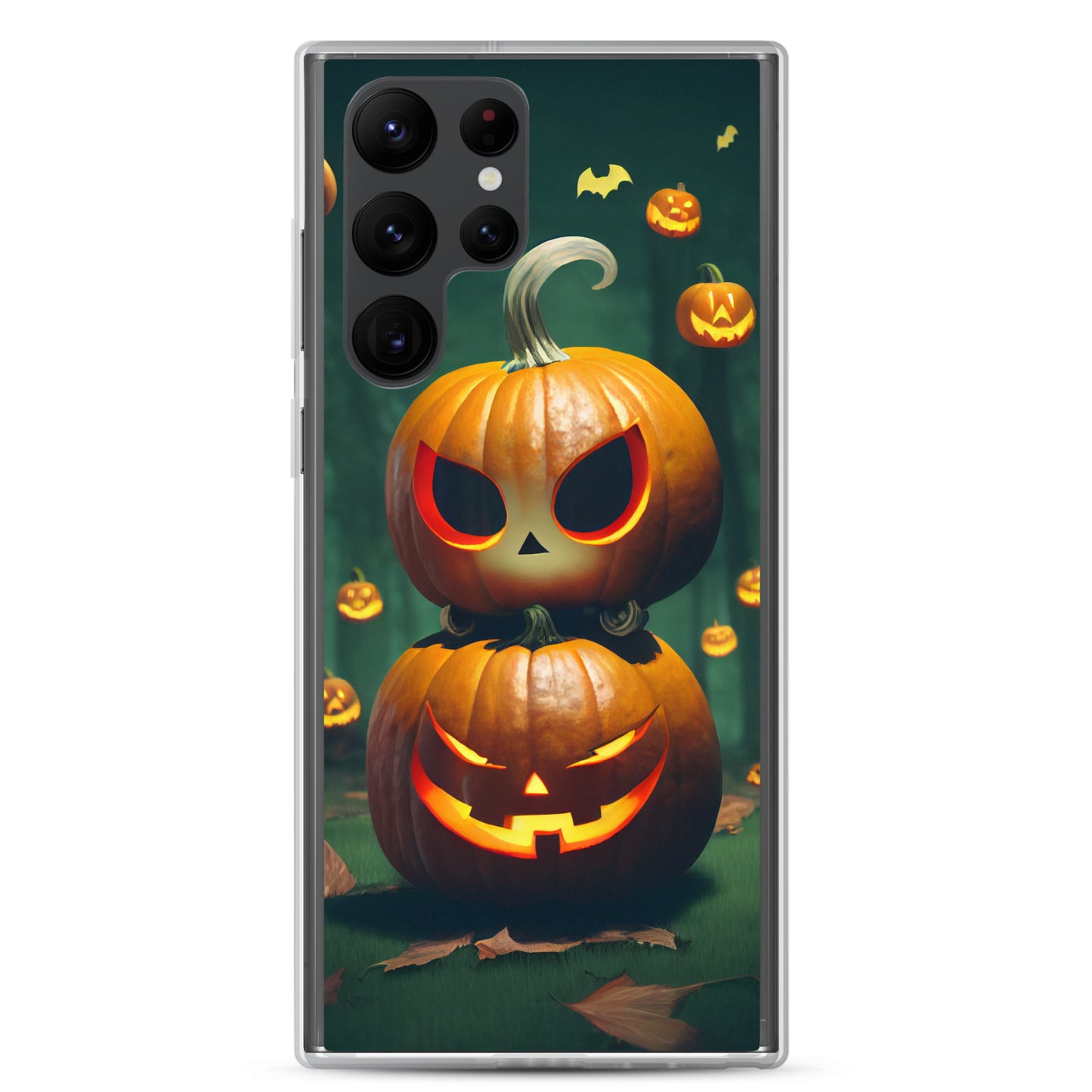 Samsung Case - Halloween Stacked Jack-o-Lanterns