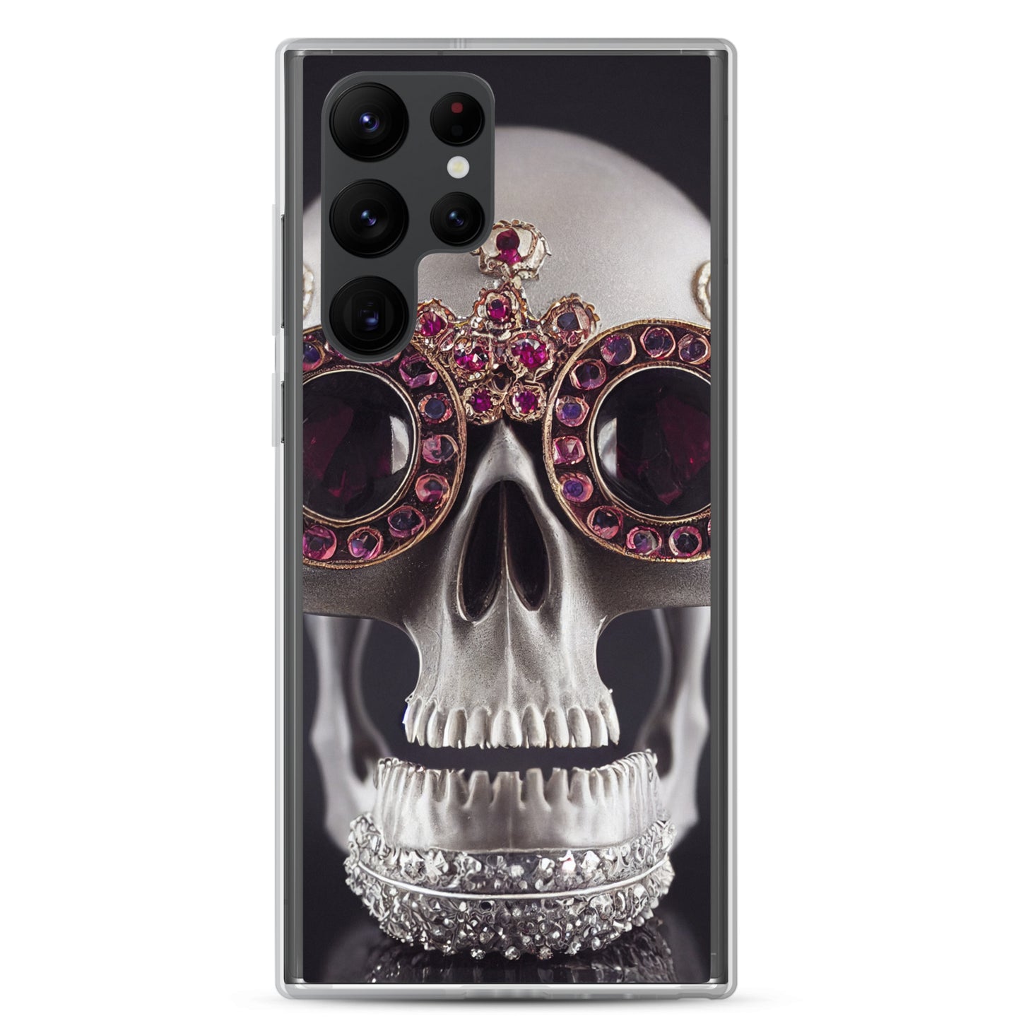 Samsung Case - Ornate Ruby Eyed Skull