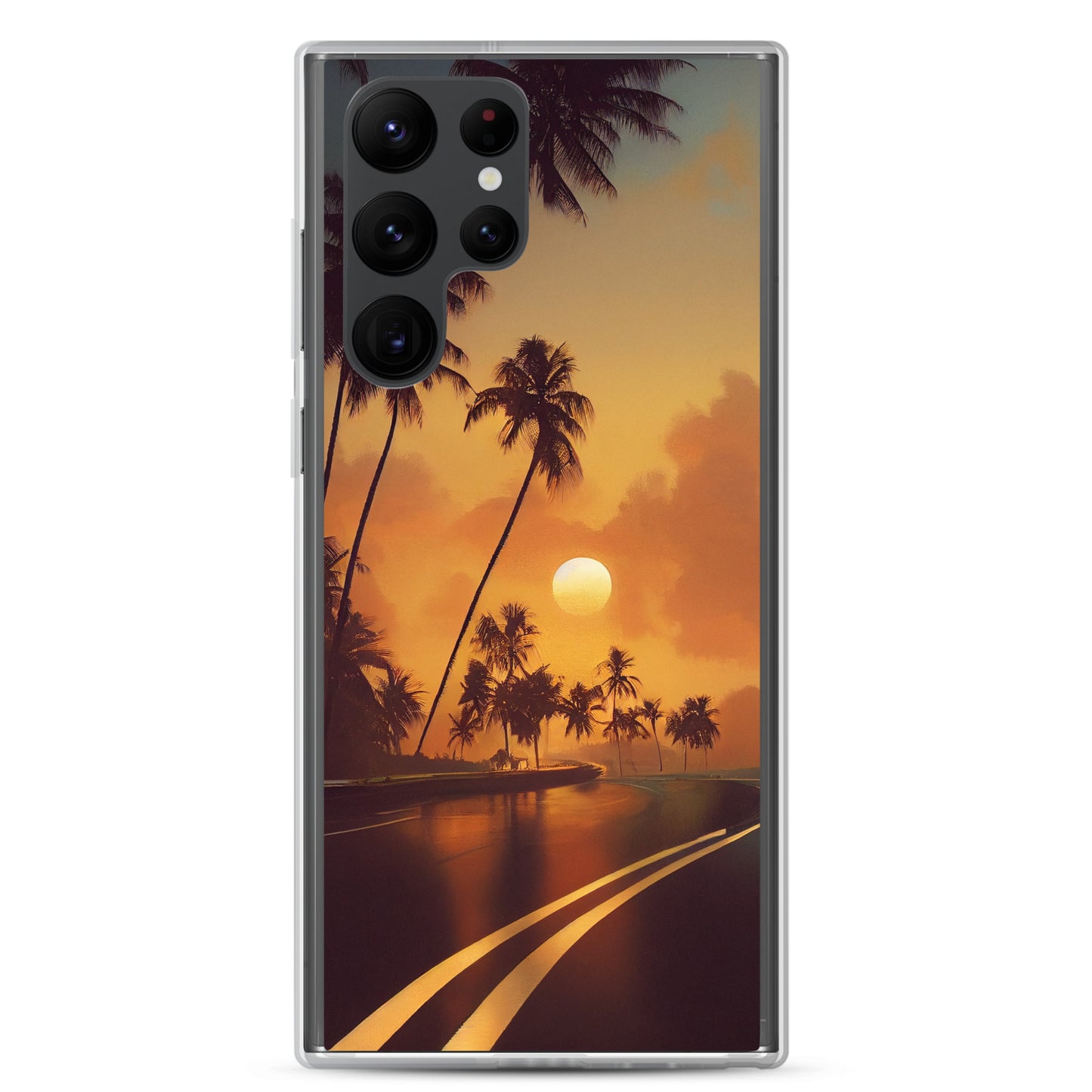 Samsung Case - Beach Life - Palm Sunset