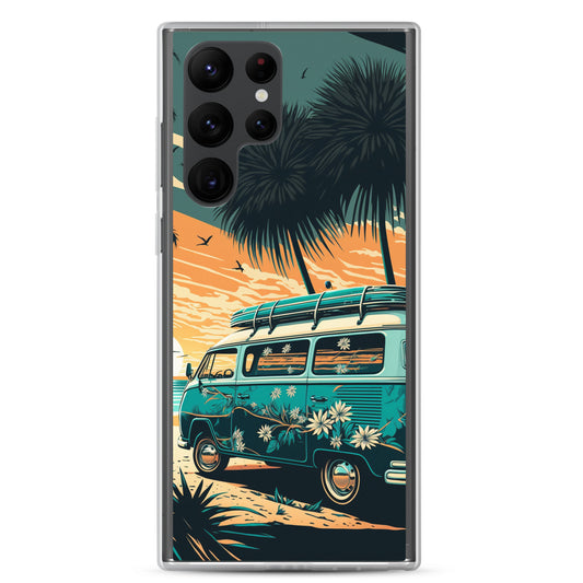 Samsung Case - Flower Surf Camper