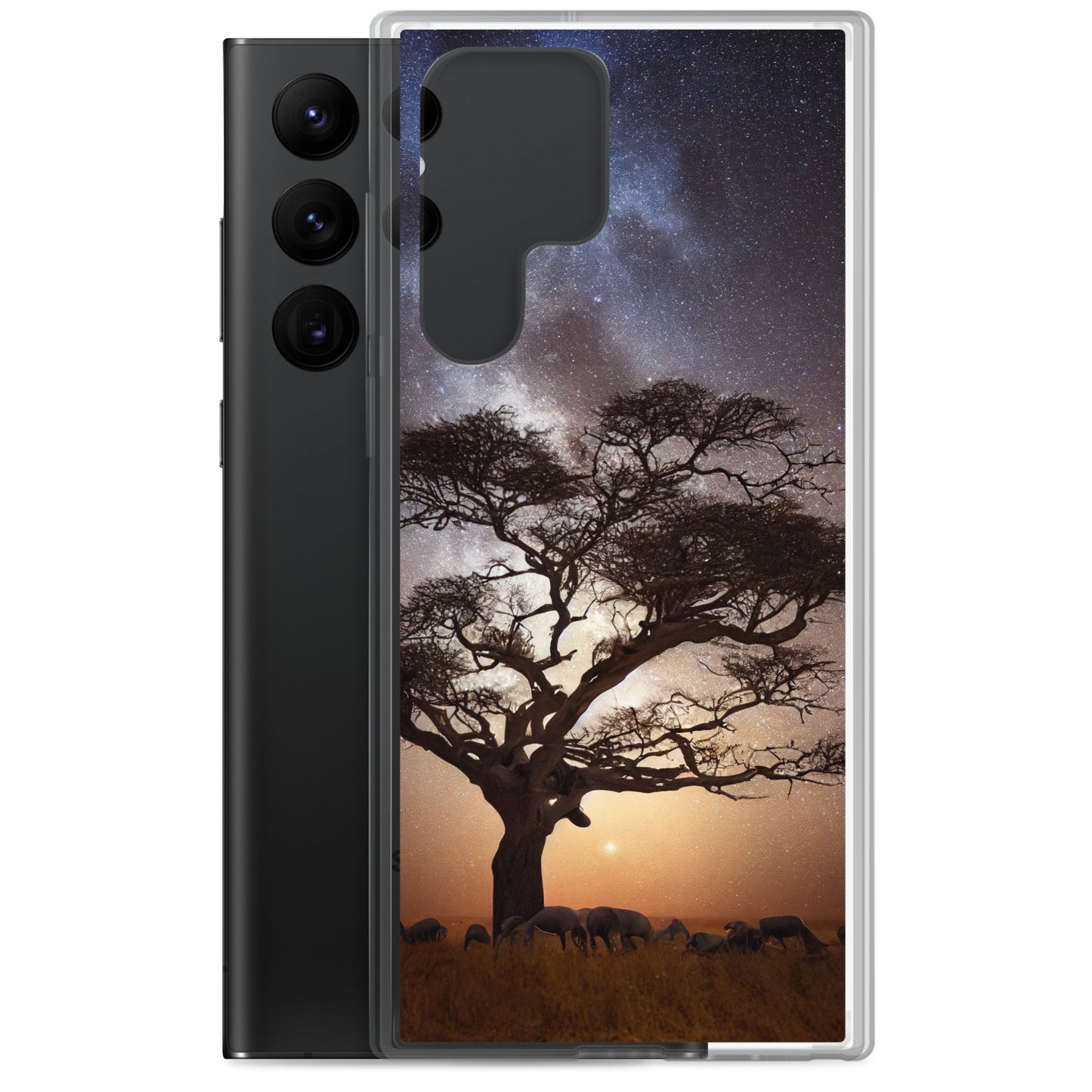 Samsung Case - African Vista - Acacia Under the Milky Way