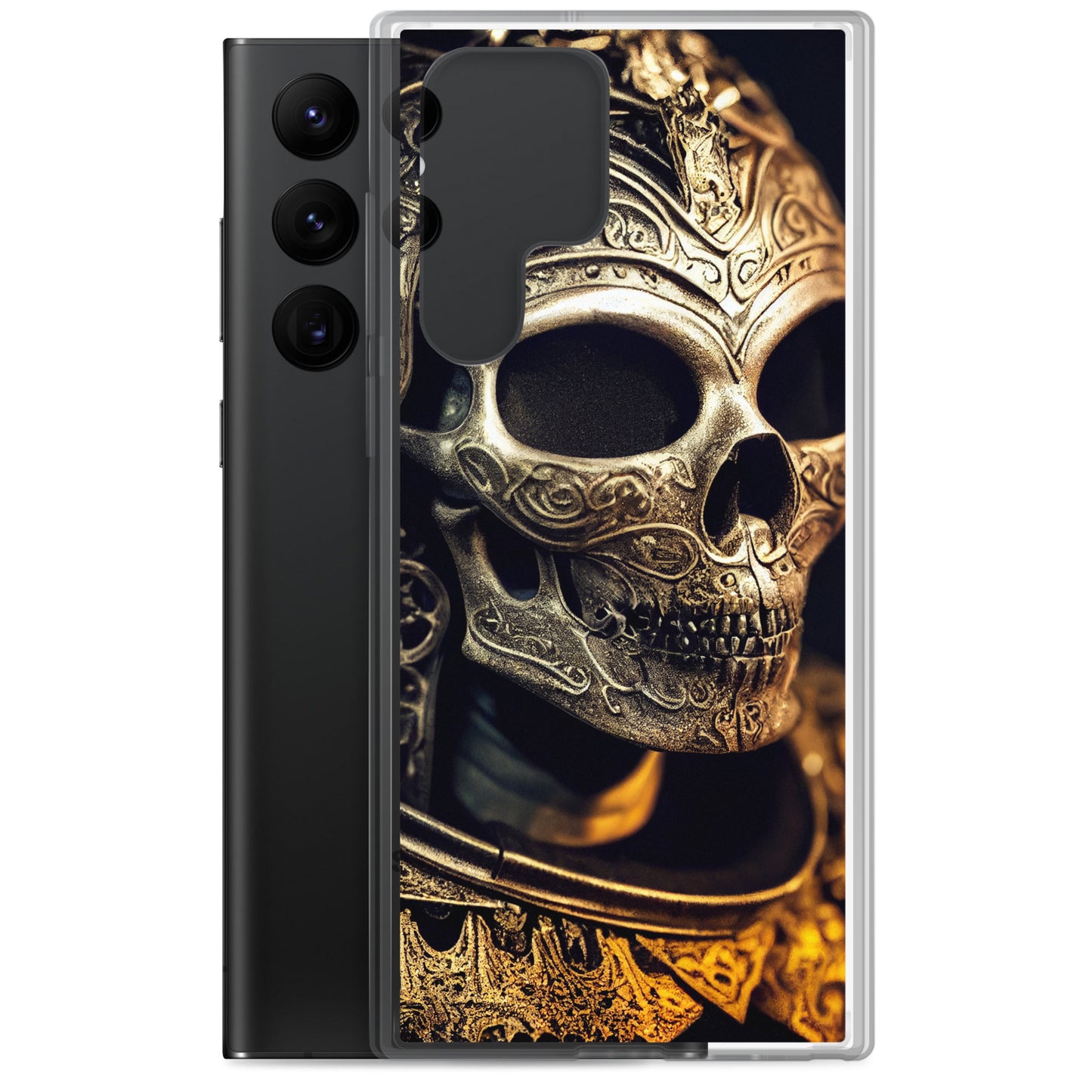 Samsung Case - Ornate Skull Armor